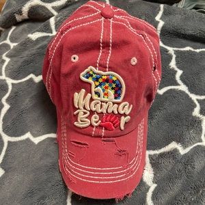 Autism mama bear hat